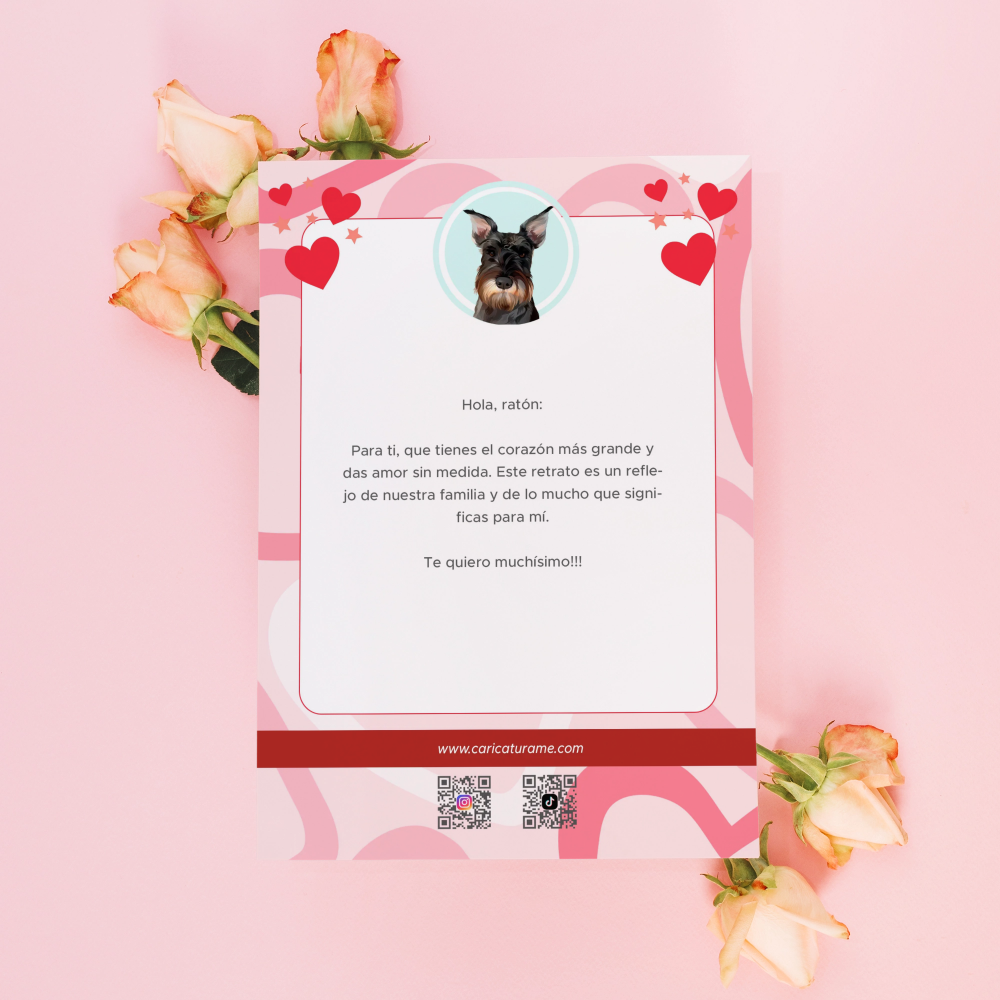 Tarjeta Personalizada con Mascota - Especial 35% dto.